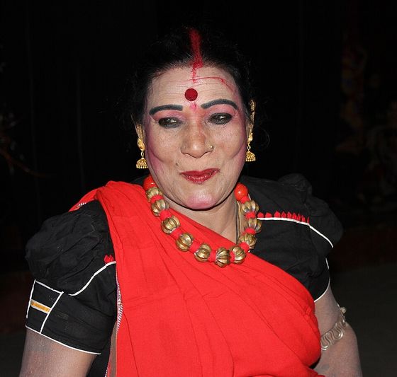 Teejan Bai performing Pandavani